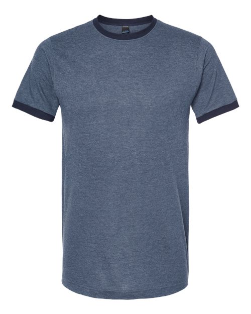 Tultex 246 — Heather Denim Navy — front