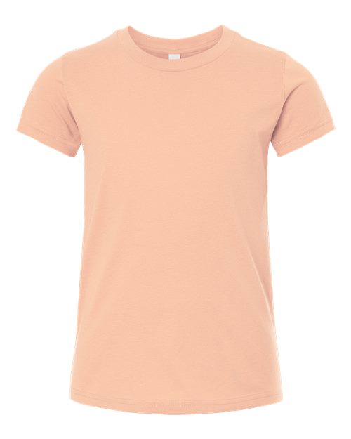 BELLA + CANVAS 3001Y — Peach — front