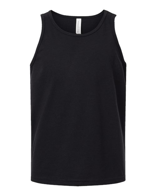 BELLA + CANVAS 3480YCVC — Solid Black Blend — front
