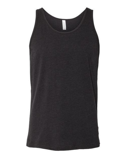 BELLA + CANVAS 3480CVC — Black Heather — front