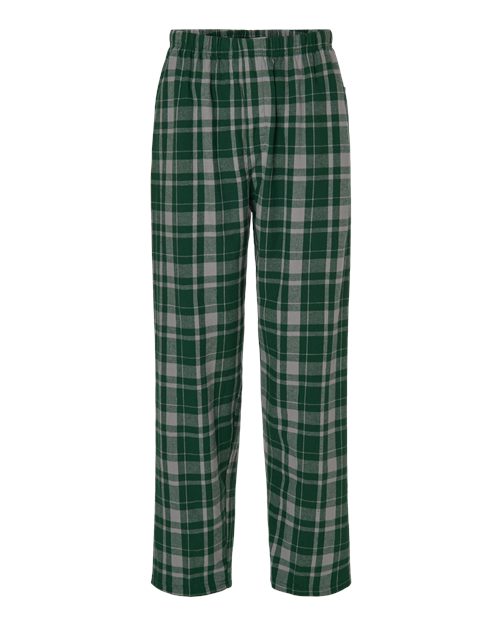 Boxercraft BM6624 — Green Jordan Plaid — front