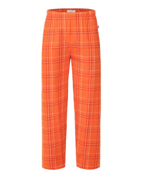 Boxercraft BM6624 — Orange Carnegie Plaid — front