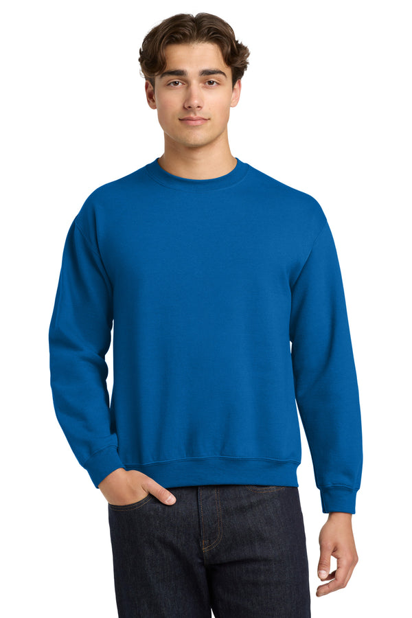 Gildan 18000 — Neon Blue — front
