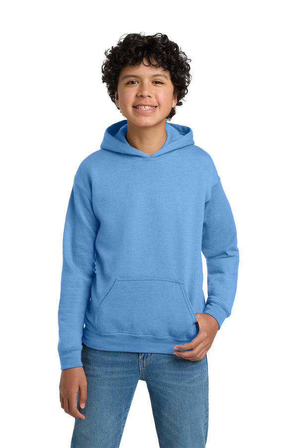 Gildan 18500B — Carolina Blue — front