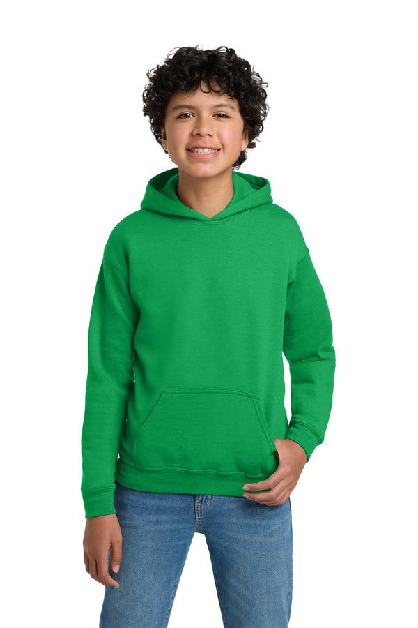 Gildan 18500B — Irish Green — front