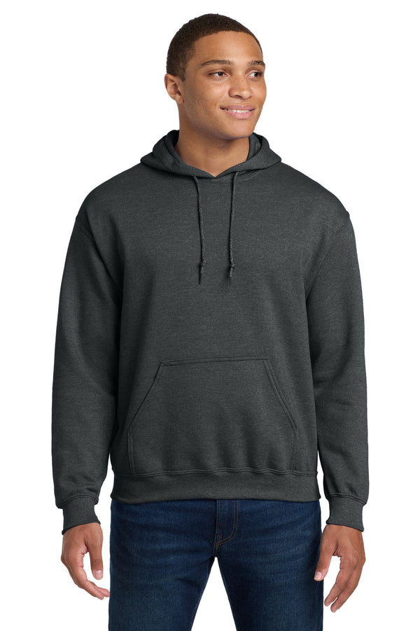 Gildan 18500 — Fan Charcoal Heather — front