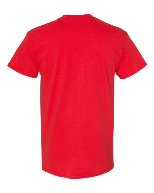 Gildan 5000B — Red — back