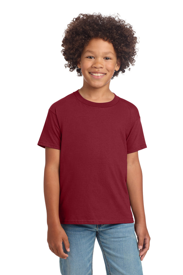 Gildan 64000B — Cardinal — front