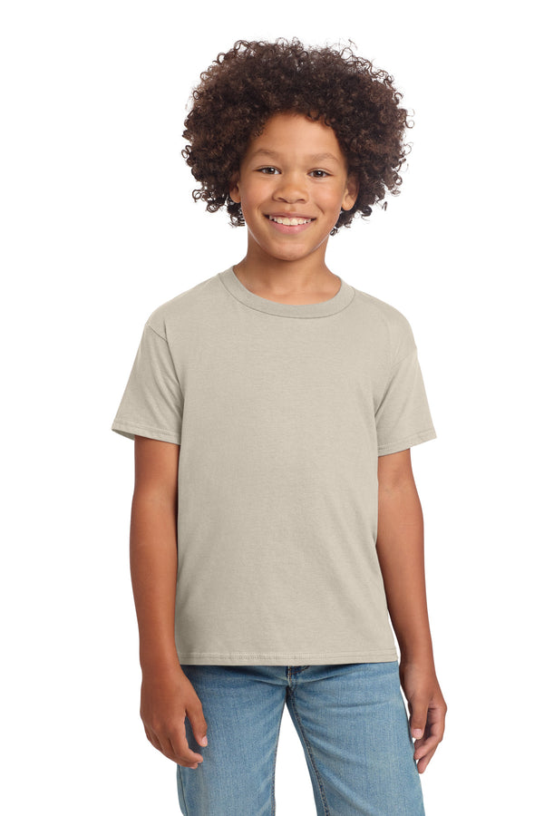 Gildan 64000B — Sand — front