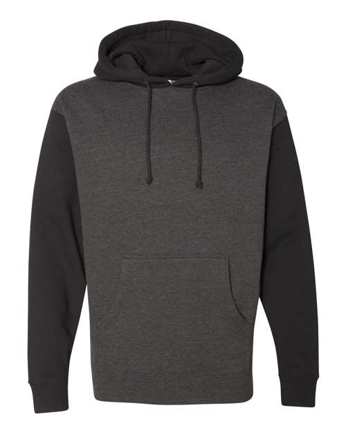Independent Trading Co. IND4000 — Charcoal Heather Black — front