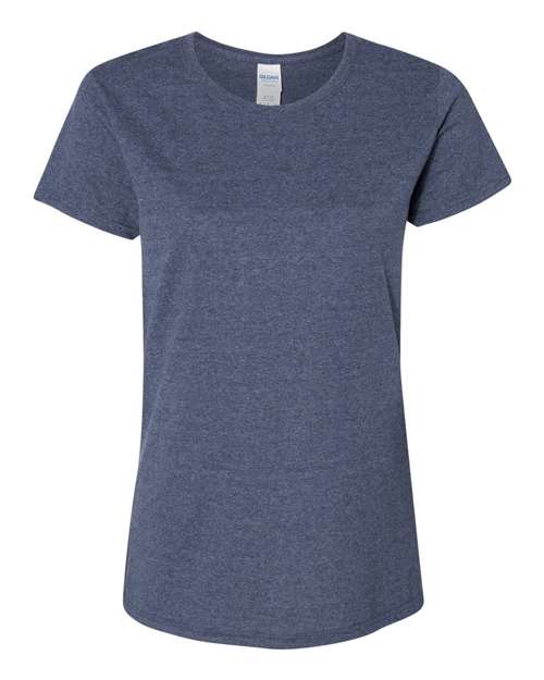 Gildan 5000L — Heather Navy — front