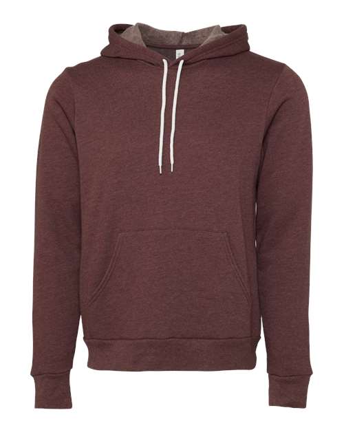 BELLA + CANVAS 3719 — Heather Maroon — front