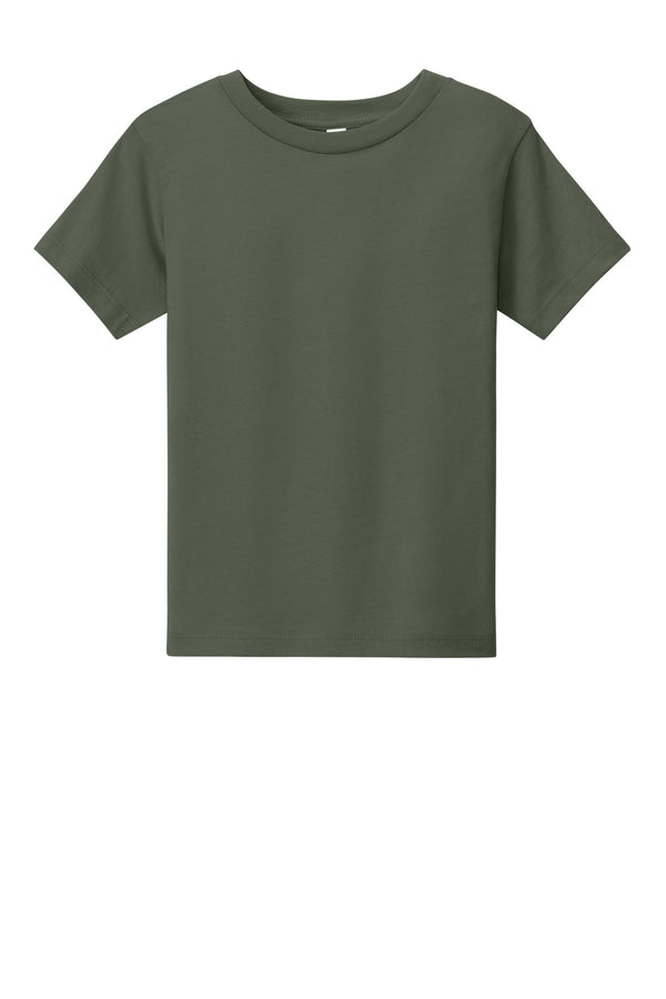 Bella + Canvas 3001T — Military Green — front