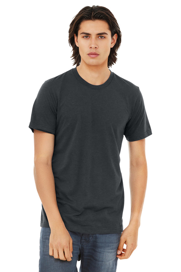 Bella + Canvas 3413 — Solid Dark Grey Triblend — front