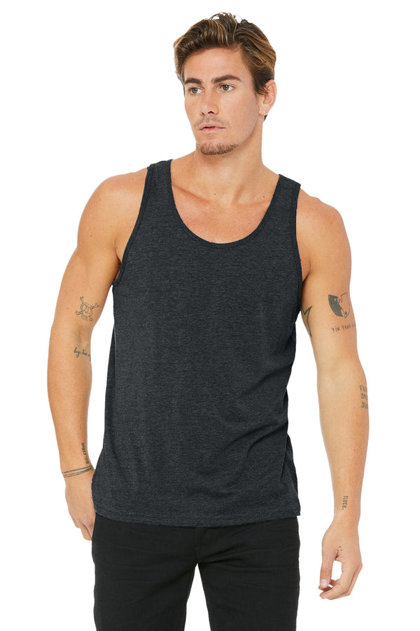 Bella + Canvas 3480 — Dark Heather Grey — front
