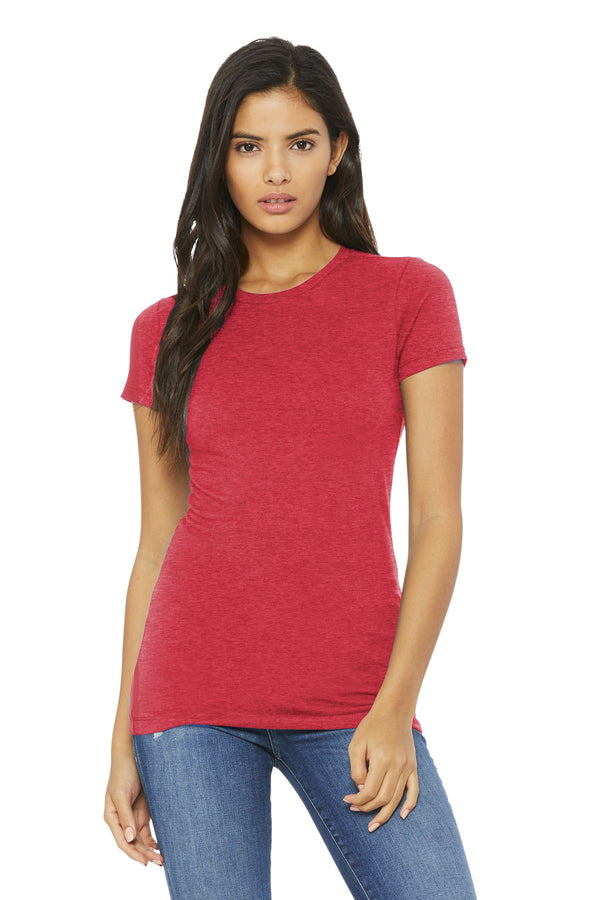 Bella + Canvas 6004 — Heather Red — front