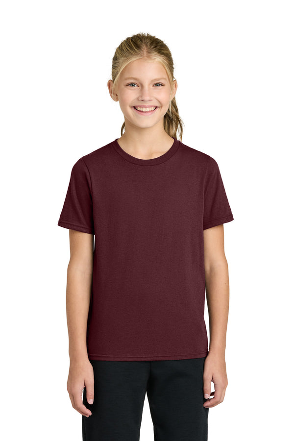 Port & Co PC43Y — Athletic Maroon — front
