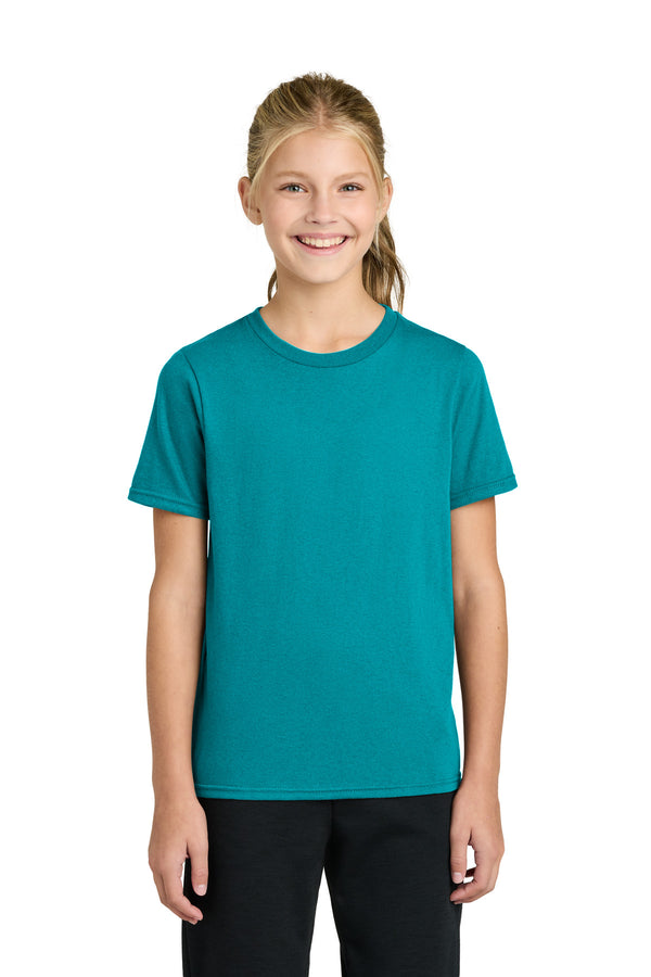 Port & Co PC43Y — Bright Aqua — front