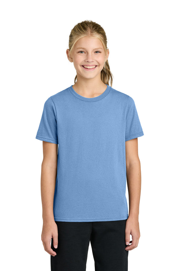Port & Co PC43Y — Carolina Blue — front