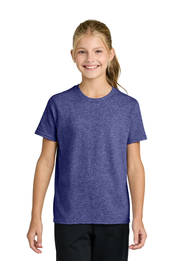 Port & Co PC43Y — Heather Purple — front