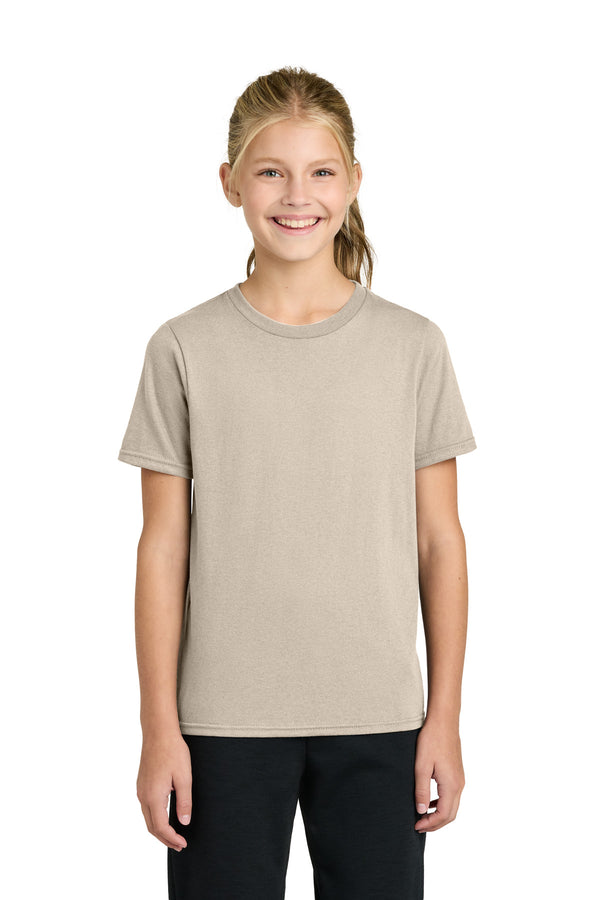 Port & Co PC43Y — Light Sand — front