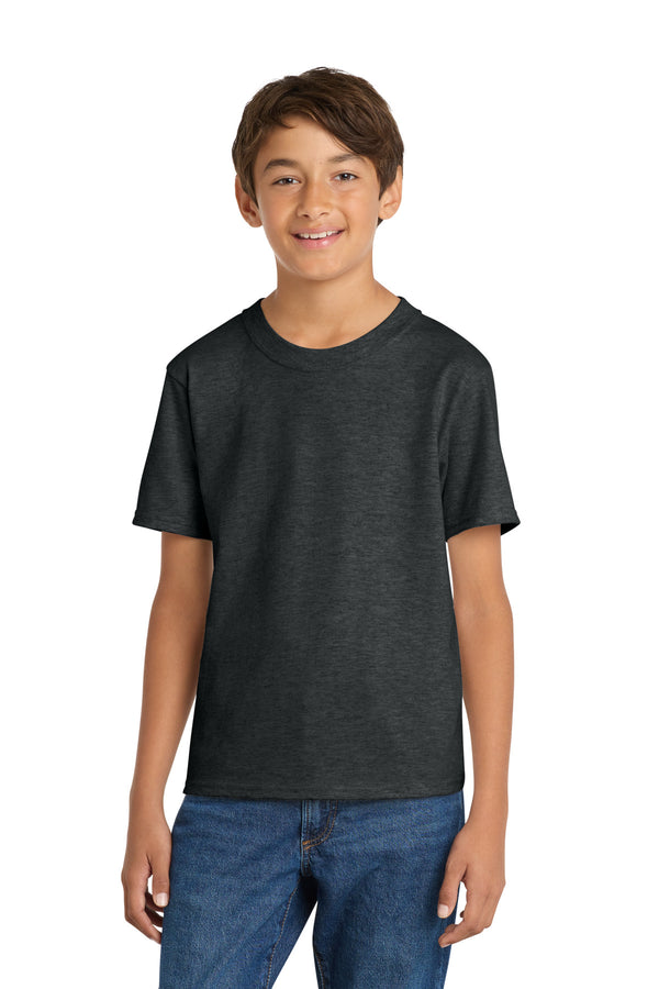 Port & Co PC54Y — Black Heather — front