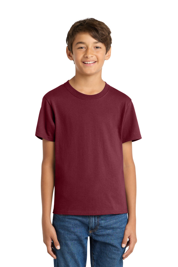 Port & Co PC54Y — Cardinal — front