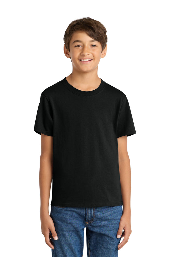 Port & Co PC54Y — Jet Black — front
