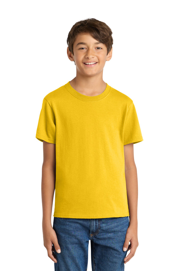 Port & Co PC54Y — Lemon Yellow — front