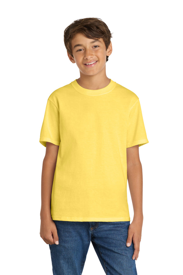 Port & Co PC54Y — Yellow — front