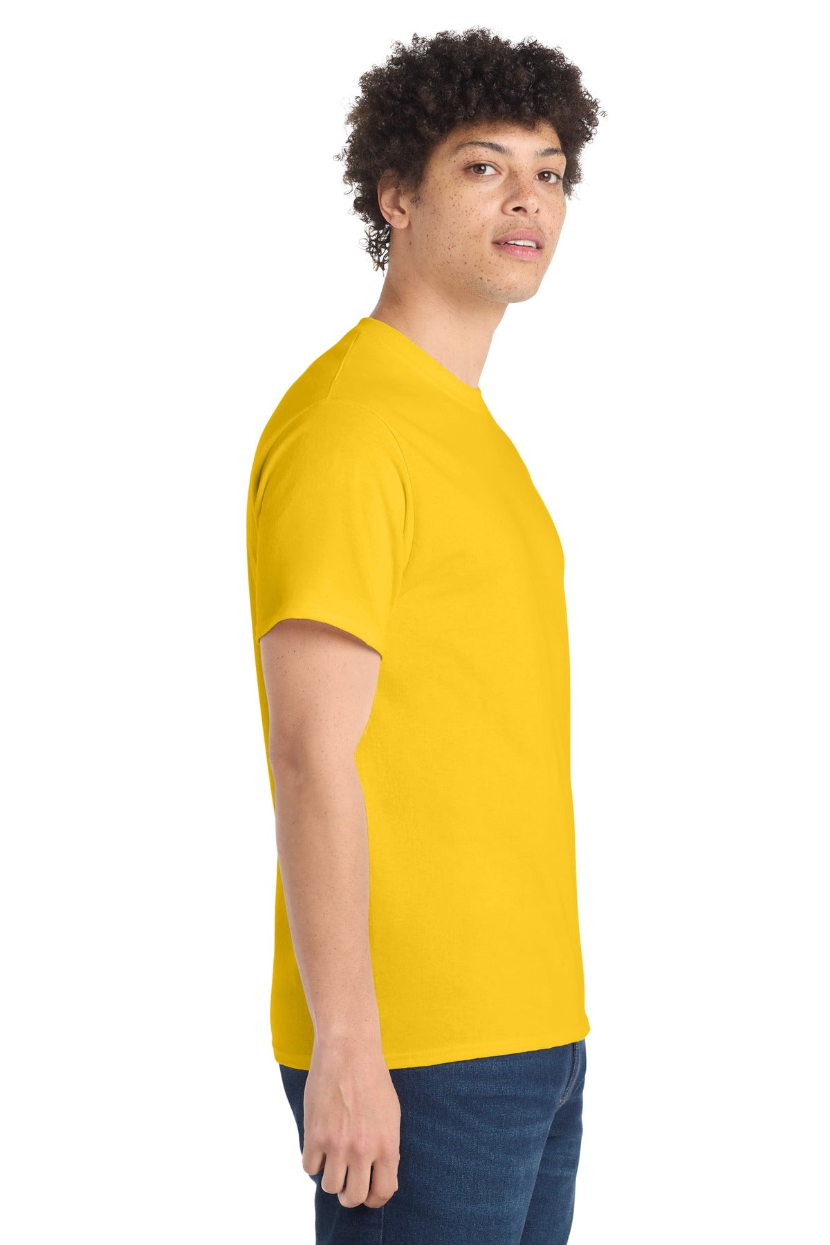 Port & Co PC54 — Lemon Yellow — side