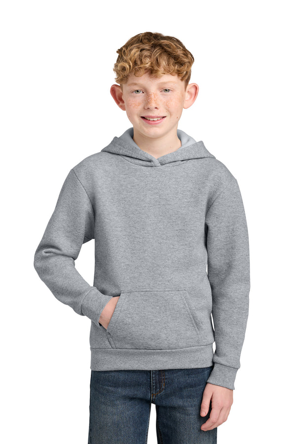 Port & Co PC68YH — Athletic Heather — front