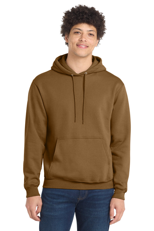 Port & Co PC78H — Duck Brown — front