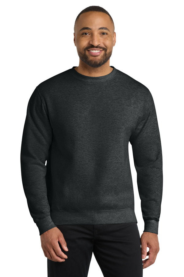 Port & Co PC78 — Black Heather — front