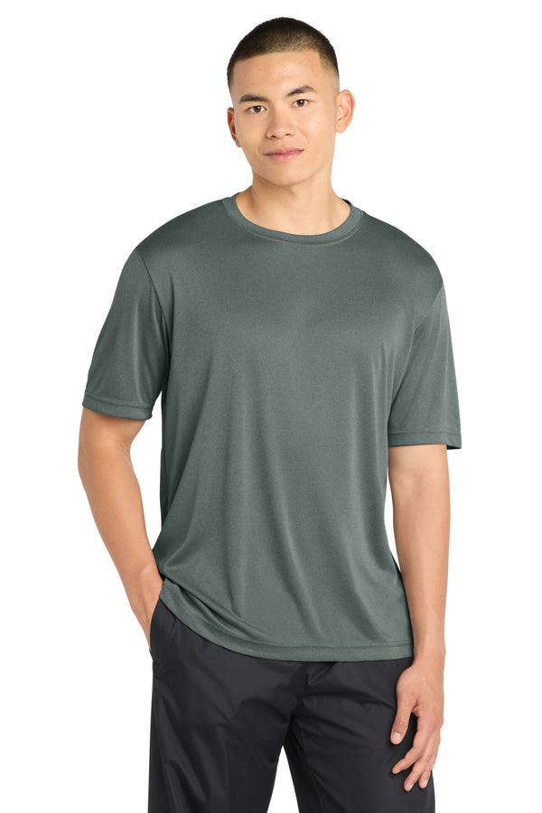 Sport-Tek ST350 — Grey Concrete Heather — front