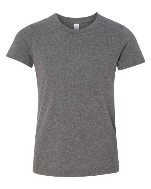 BELLA + CANVAS 3001YCVC — Deep Heather — front