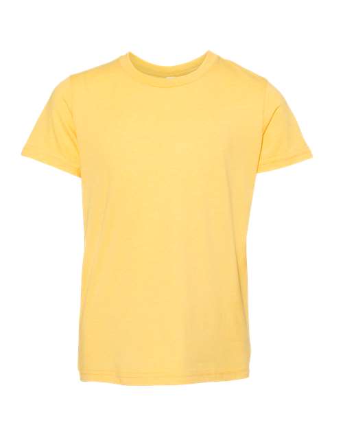 BELLA + CANVAS 3001YCVC — Heather Yellow Gold — front