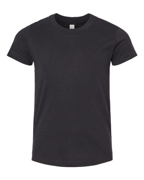BELLA + CANVAS 3001YCVC — Solid Black Blend — front