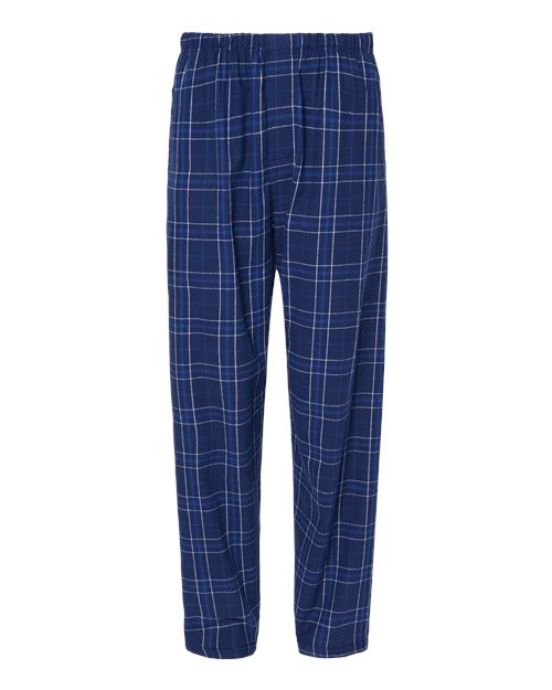 Boxercraft BM6624 — Navy Field Day Plaid — front