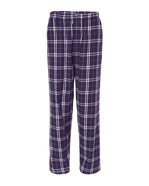 Boxercraft BM6624 — Purple White Plaid