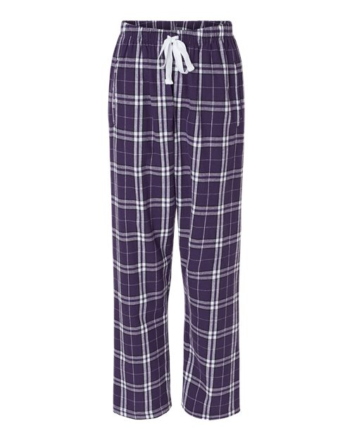 Boxercraft BW6620 — Purple White Plaid