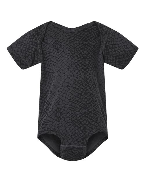 Rabbit Skins 4424 — Black Reptile — front