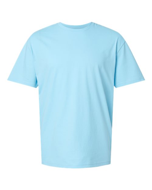 Gildan 64000 — Sky — front