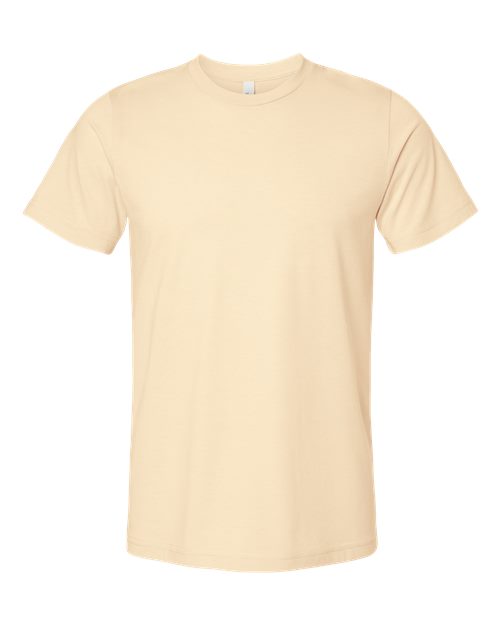 BELLA + CANVAS 3001CVC — Heather Soft Cream — front