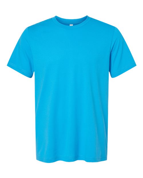 BELLA + CANVAS 3001CVC — Neon Blue — front