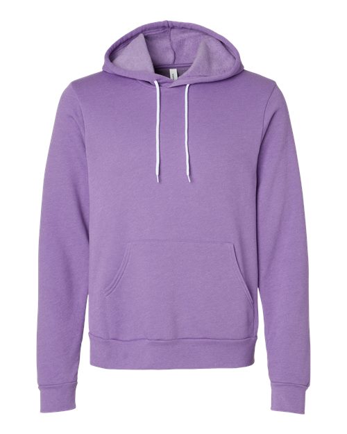 BELLA + CANVAS 3719 — Heather Team Purple — front