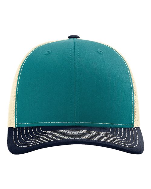 Richardson 112 — Blue Teal Birch Navy — front