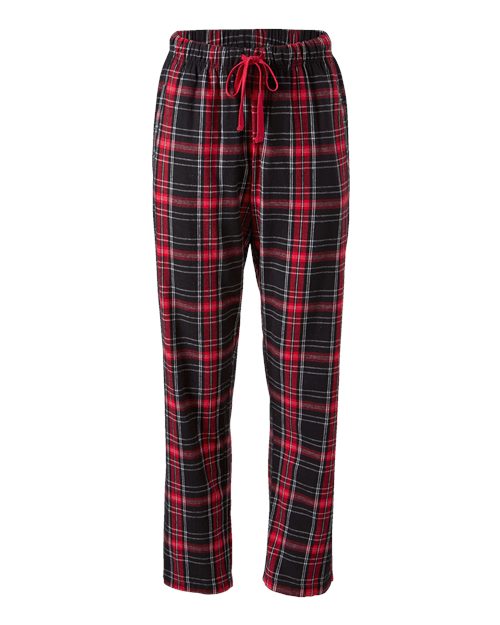 Boxercraft BW6620 — Black Red Kingston Plaid — front