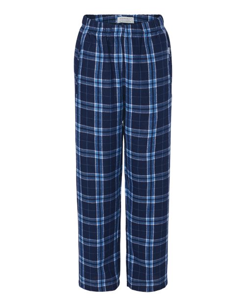 Boxercraft BY6624 — Navy Columbia Plaid — front