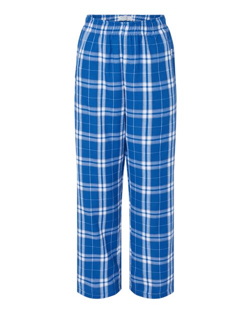 Boxercraft BY6624 — Royal Silver Plaid — front